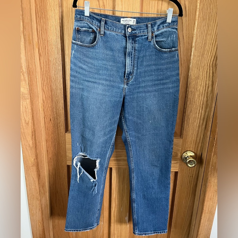 Abercrombie & Fitch Ultra High Rise Blue Jeans